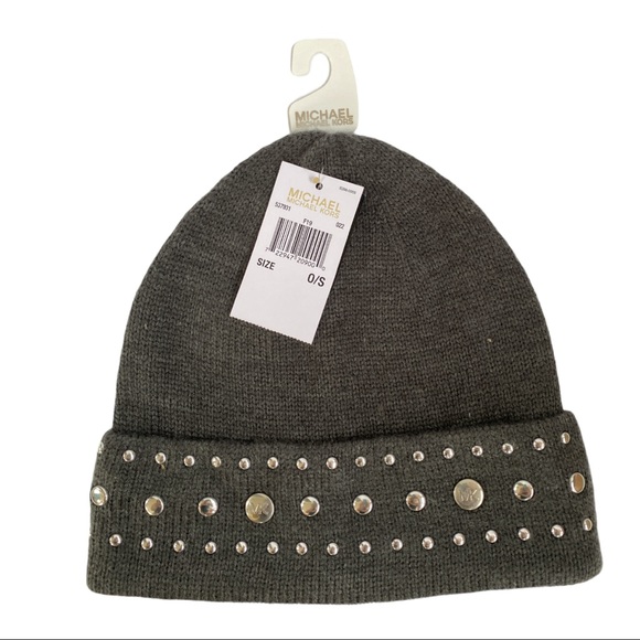 MICHAEL Michael Kors Dome Stud Cuff Hat - Picture 3 of 6